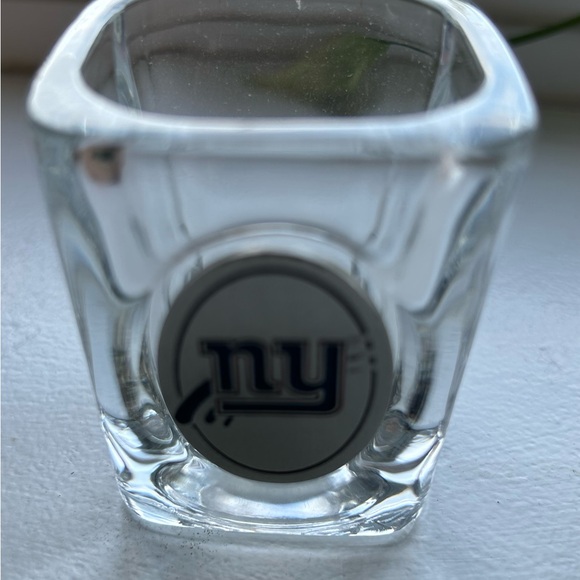 NY Giants Logo Pewter Shot Glass - Picture 1 of 2